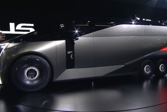 Lexus LS Concept ima šest točkova