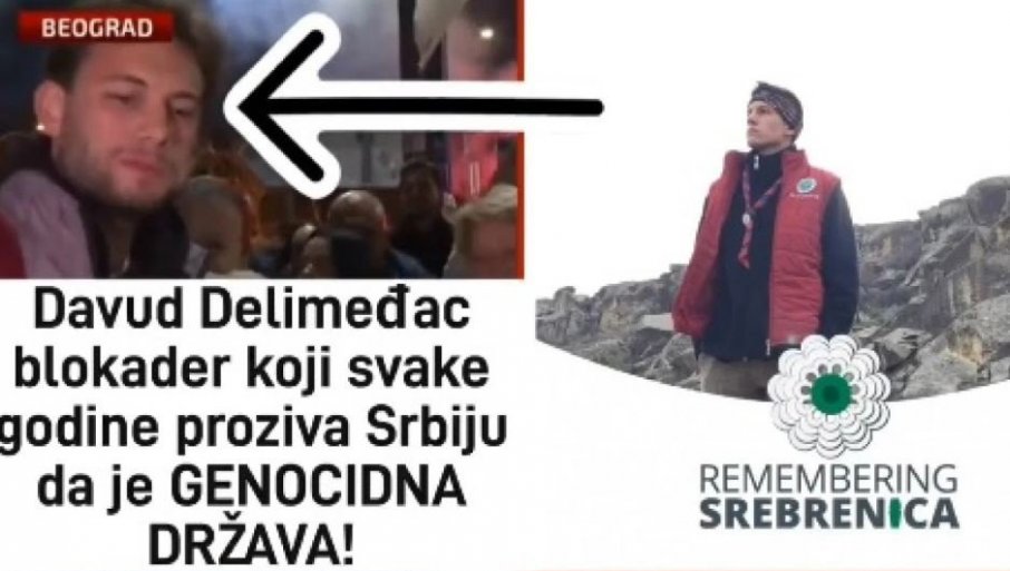 Blokaderi pogačom i solju dočekuju Davida Delimeđca koji smatra da je Srbija počinila genocid (VIDEO)