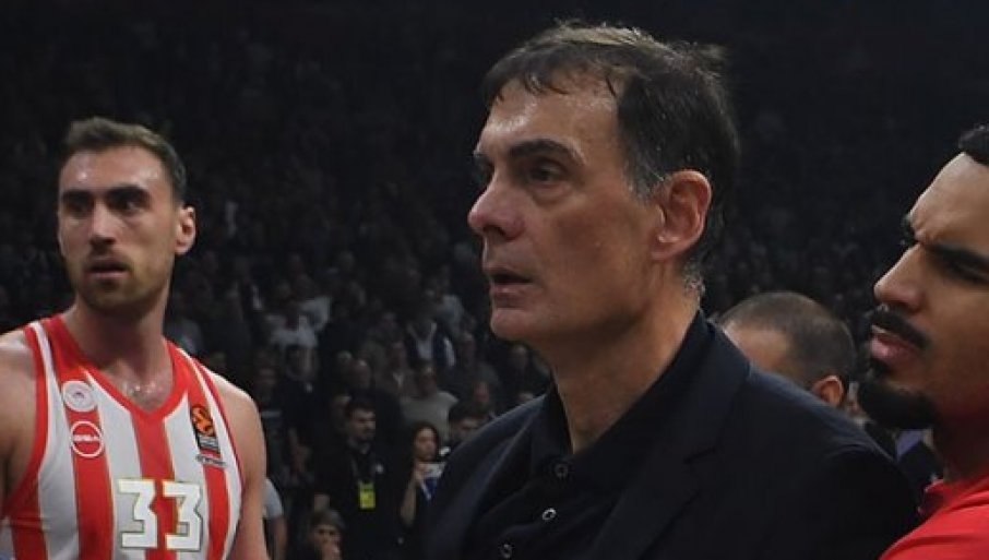 „MILUTINOV JE BIO KRUCIJALAN!“ Trener Olimpijakosa nahvalio reprezentativca Srbije nakon trijumfa protiv Partizana