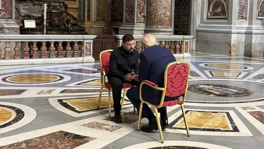 „SVI NA SVETU SE PLAŠE TRAMPA ALI NE I JA“ Zelenski: Mi smo prijatelji Amerike