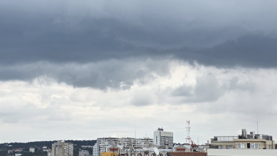 Vreme danas pretežno oblačno, a biće i kiše