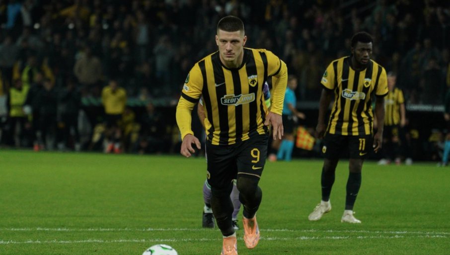 HET-TRIK LUKE JOVIĆA NAKON ŠEST GODINA! Srbin tri puta tresao mrežu u derbiju Panatinaikos