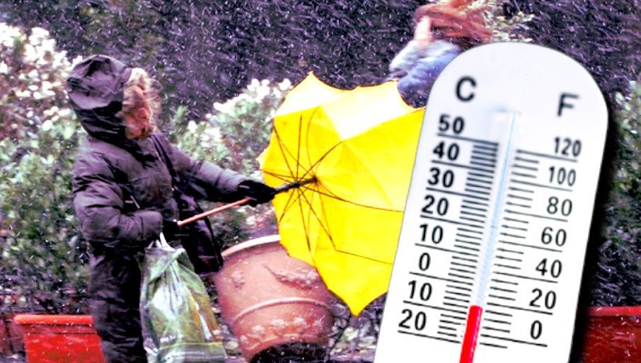 Kiša i košava olujne jačine