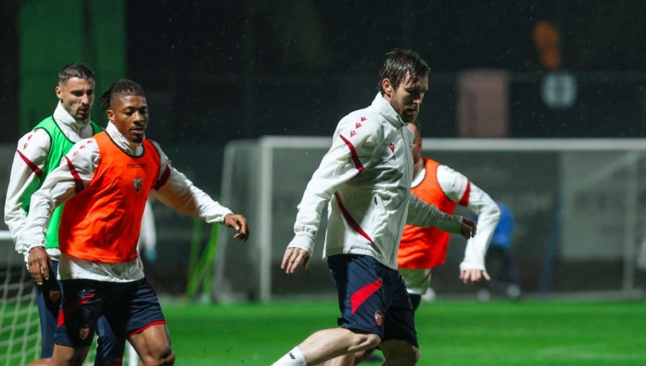 SNEG OKOVAO SRBIJU, A ZVEZDA… Skroz neočkivane scene na pripremama crveno-belih