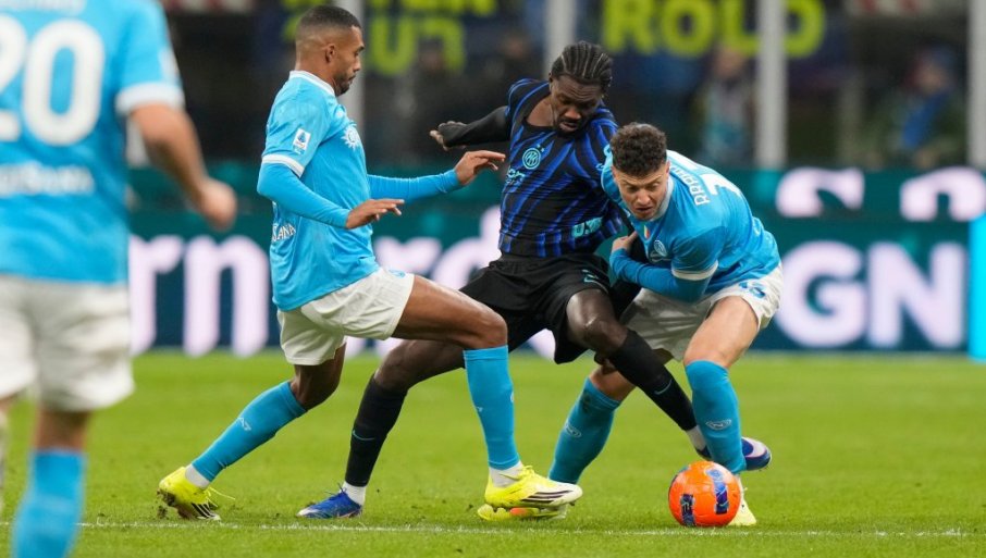 Inter i Napoli podelili bodove, „neroazuri“ čuvaju prvo mesto