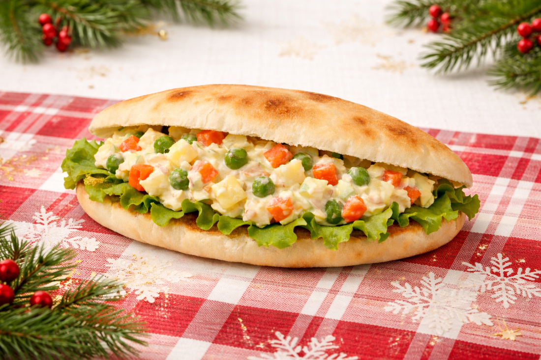 Recept dana za novogodišnji sendvič