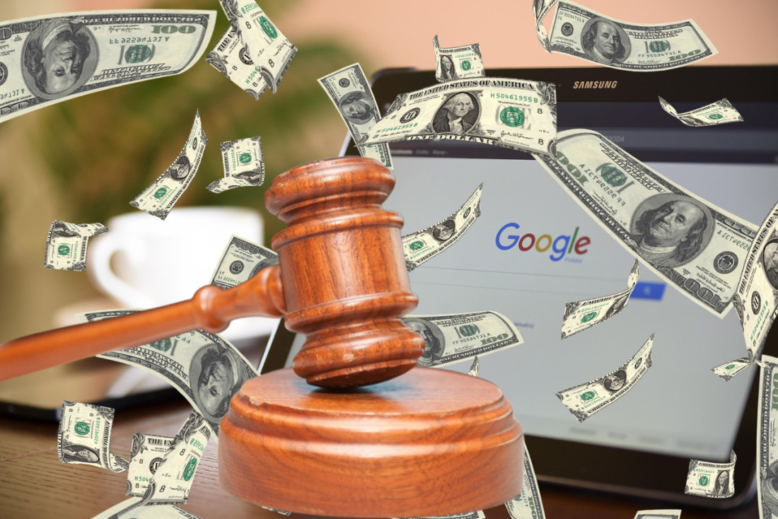 Gugl pristao da plati kaznu od oko 57 miliona evra