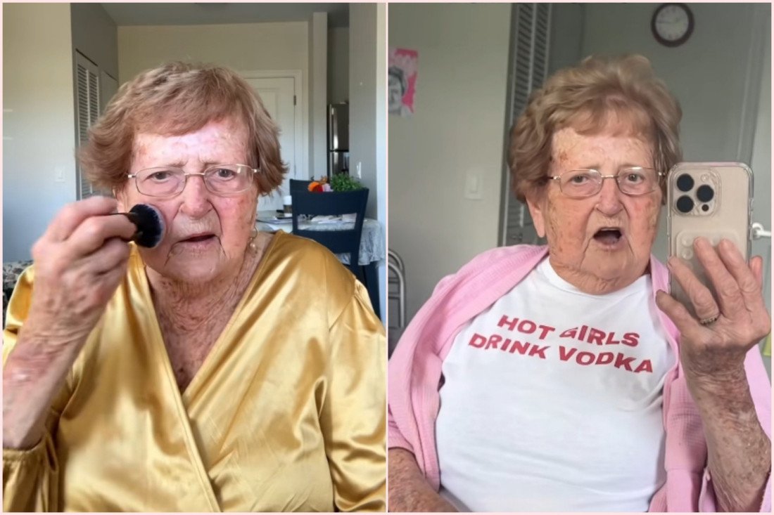 Baka Droniak je u desetoj deceniji prava TikTok zvezda