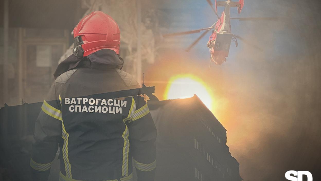 Buknuo ogroman požar u centru Čačka, vatrogasci sjurili na lice mesta