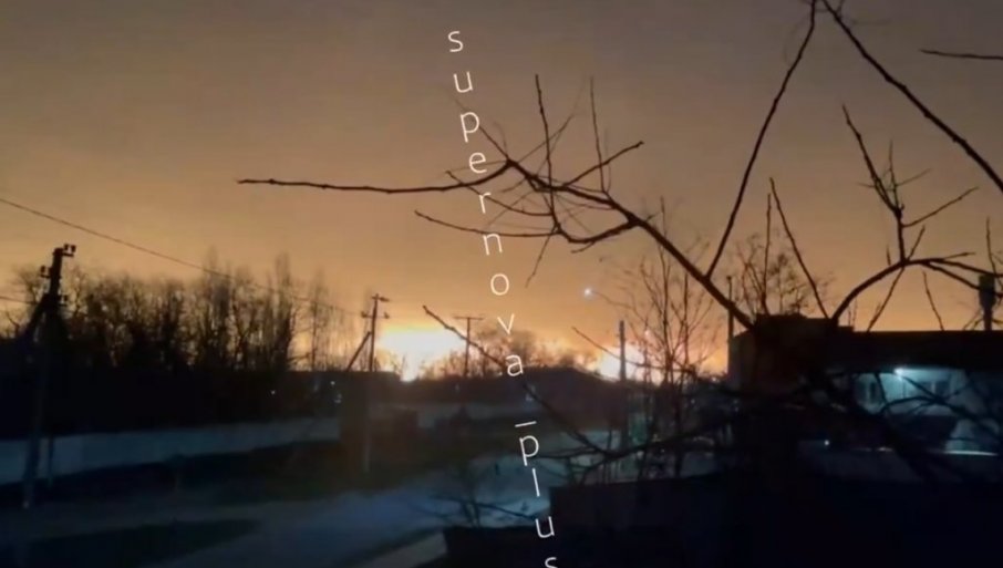 PAKAO SE OTVORIO U ČERNIGOVSKOJ OBLASTI: Pogođena gasna infrastruktura (FOTO/VIDEO)