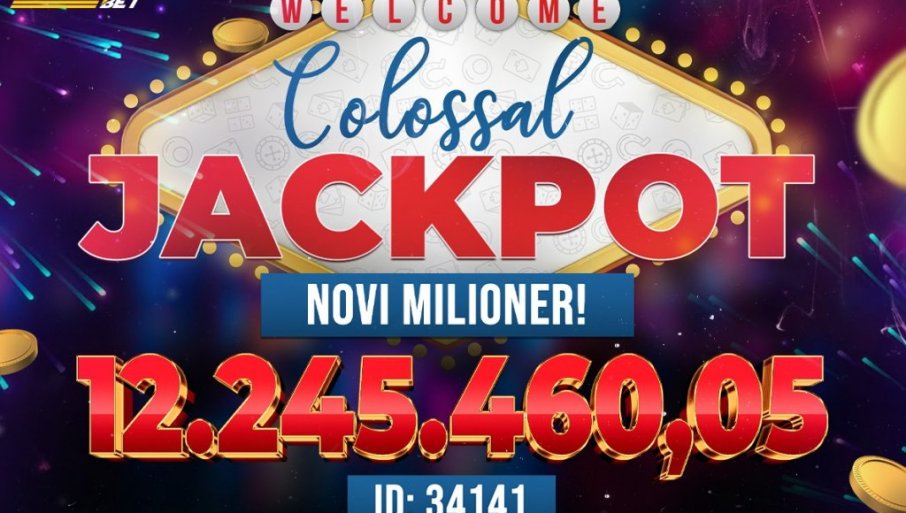 Pao najveći Jackpot u istoriji ADMIRALBET-a