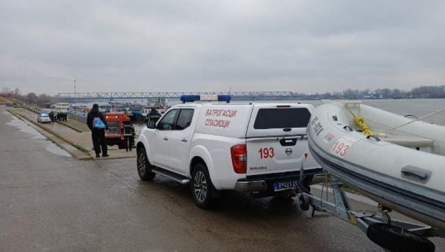 Oglasila se baka mladića koji je sleteo autom u ledeni Dunav na Adi Huji