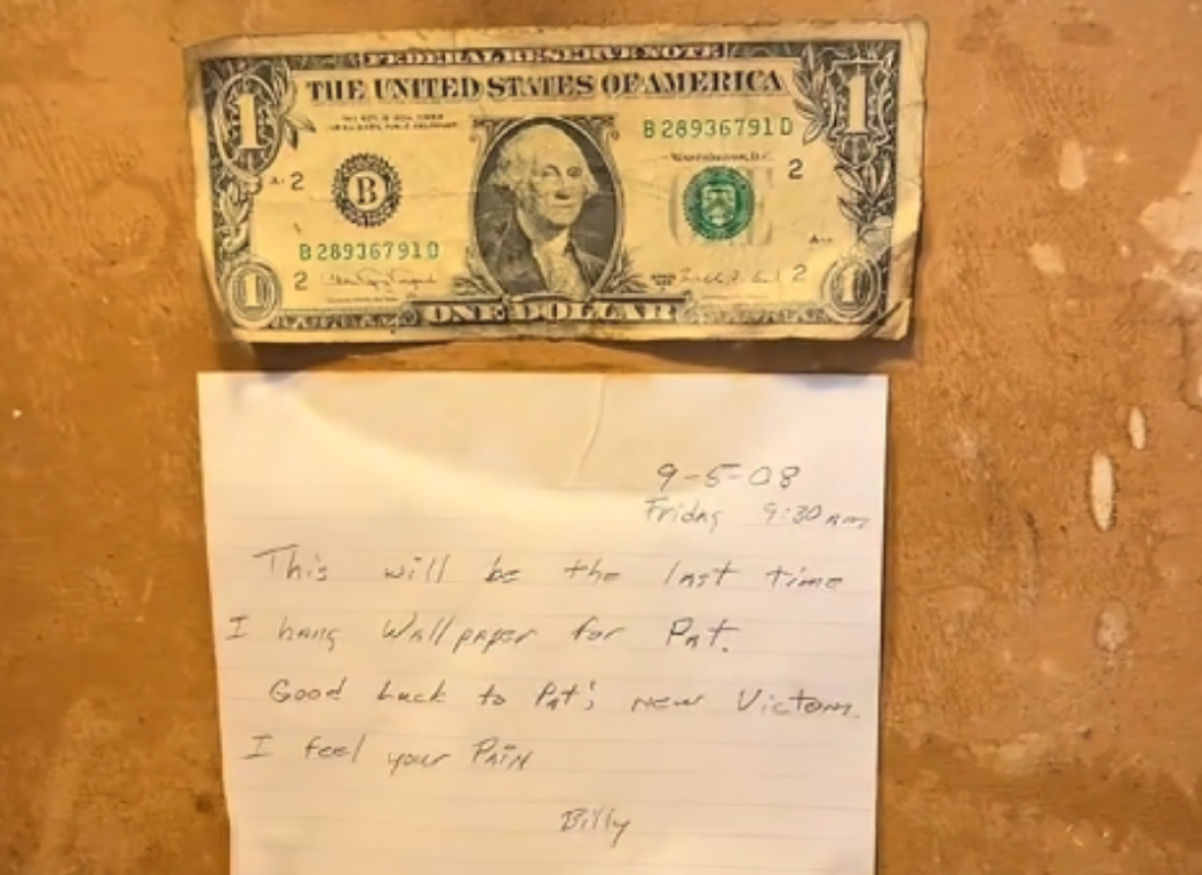 Tokom renoviranja pronašli skrivenu poruku