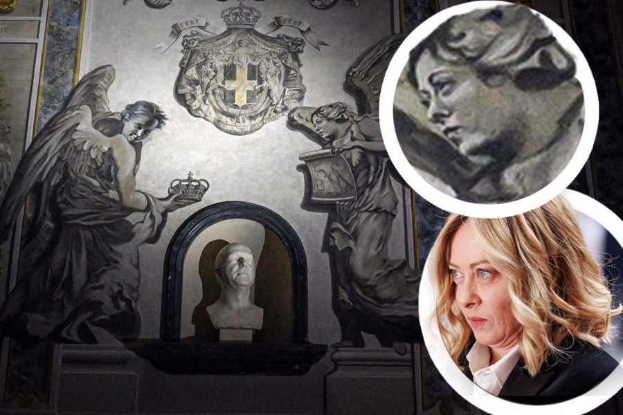 FRESKA KOJA JE UZDRMALA I CRKVU I DRŽAVU: Pokrenuta istraga da se utvrdi ko je odgovoran što lice anđela liči na Đorđu Meloni