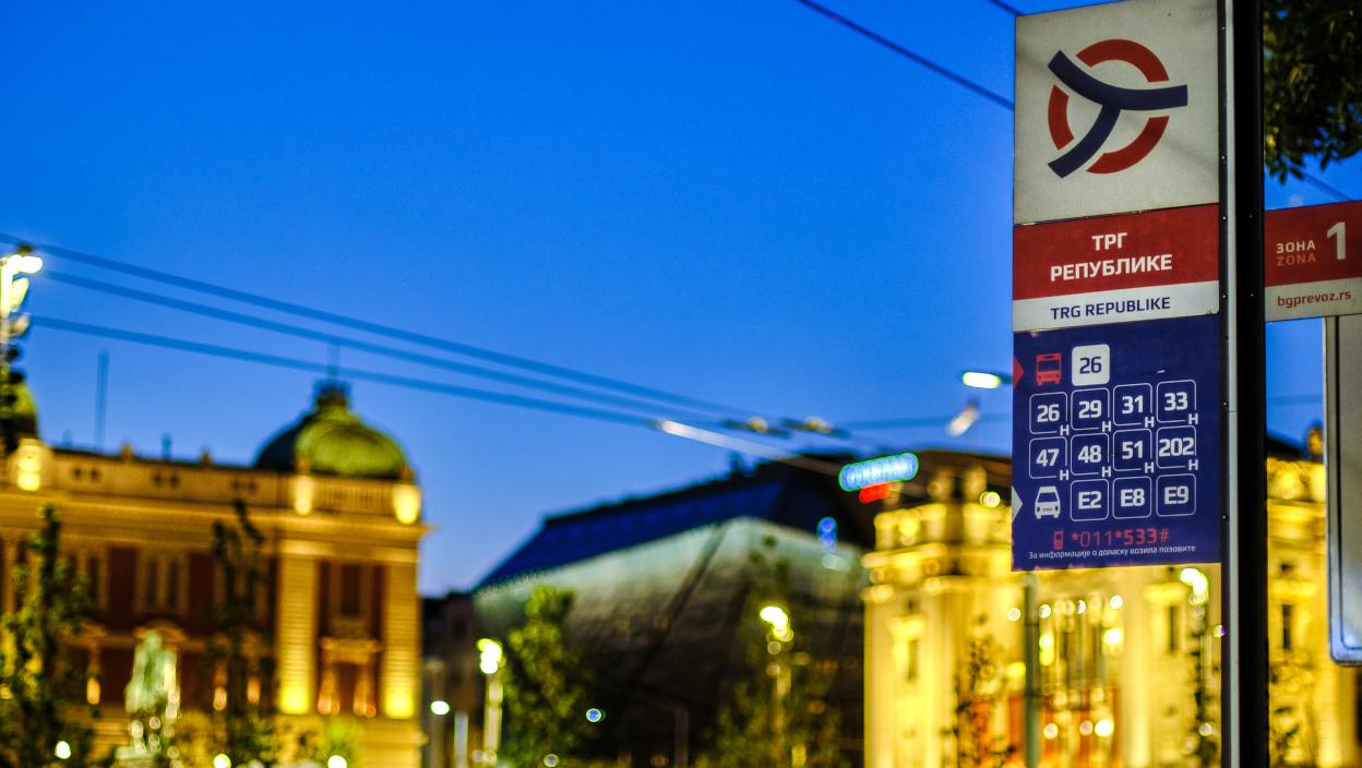 Radovi na Trgu republike menjaju trase linija gradskog prevoza