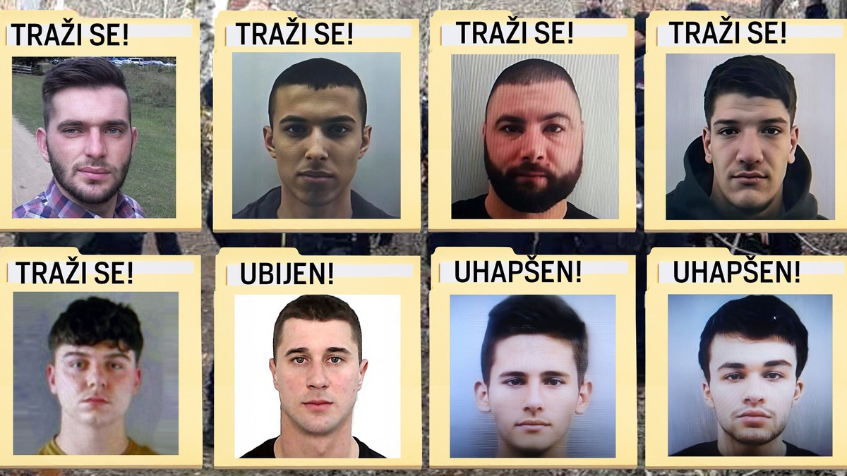 Ovo su najtraženiji begunci: Neki ubijeni, neki uhapšeni, a evo ko je još u bekstvu