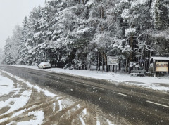 Tokom noći palo do 10 centimetara snega u višim predelima opštine Prijepolje