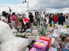 Dva broda sa humanitarnom pomoći iz Meksika stigla u Havanu