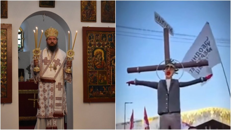 „VUČIĆEVO RASPEĆE JE NAŠE VASKRSENJE!“ Reči vladike Sergija otkrivaju pravo lice blokadera