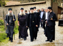 Patrijarh Porfirije obišao imanje manastira Visoki Dečani na Veliki ponedeljak