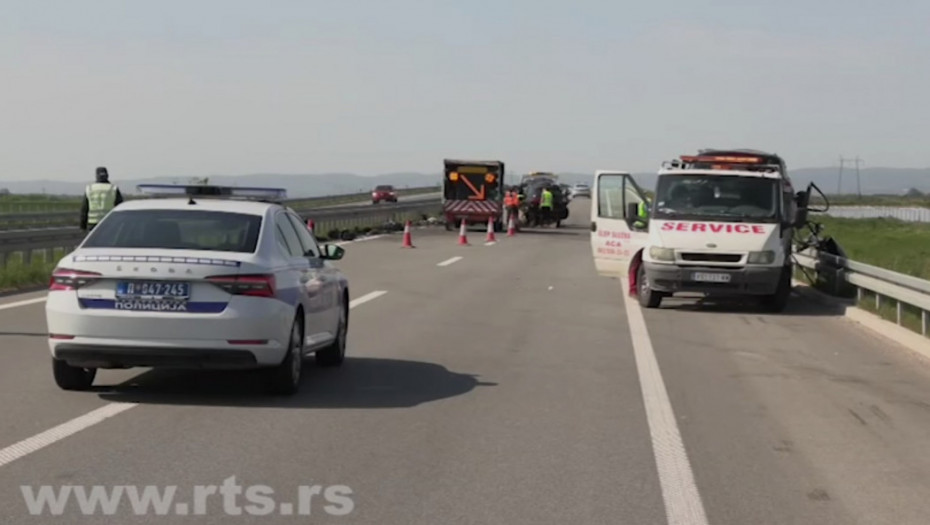 Teška saobraćajna nesreća na auto-putu Šabac-Ruma