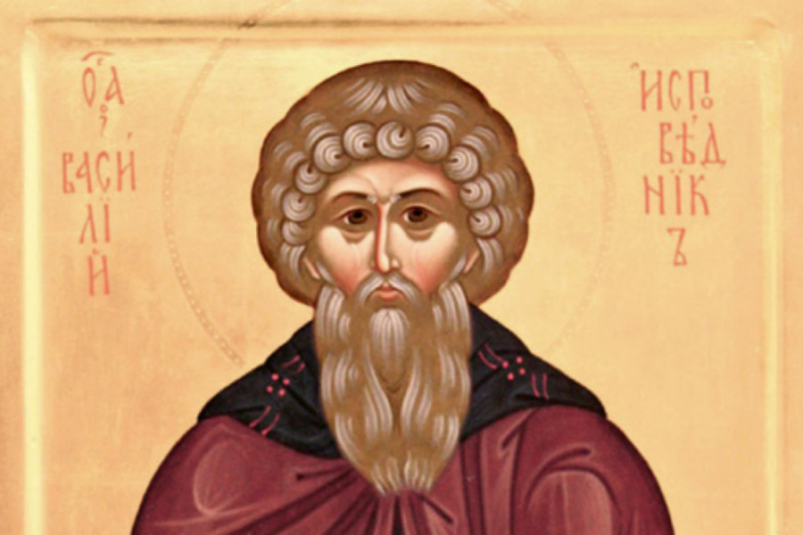 ON JE PROPOVEDAO ISTINU O PRAVOSLAVLJU DO SMRTI! Sutra je Prepodobni Vasilije Ispovednik!