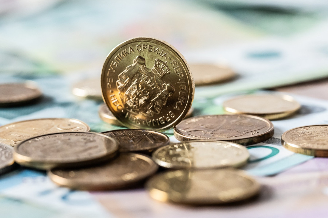 Kurs dinara prema evru za danas