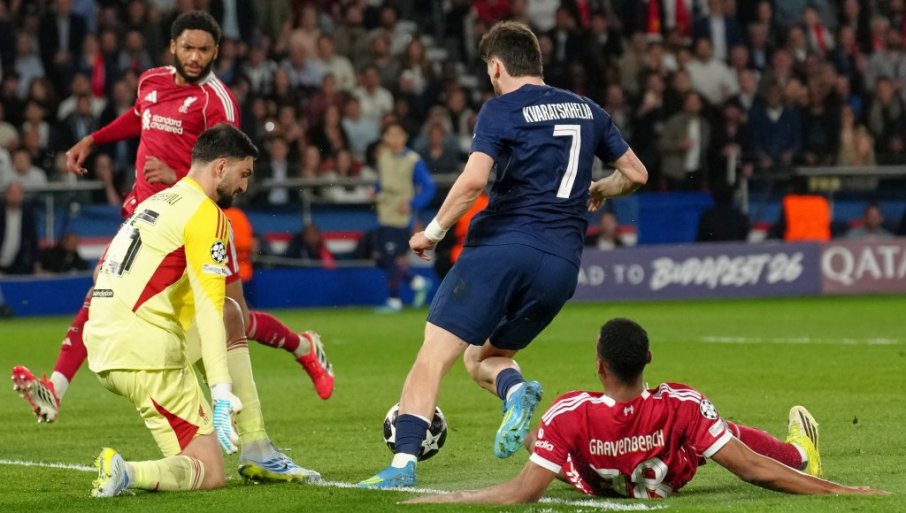 PSŽ se poigravao sa Liverpulom, samo tako (VIDEO)