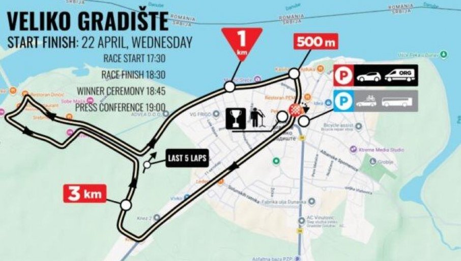 Velika biciklistička trka kreće u sredu sa Savskog trga