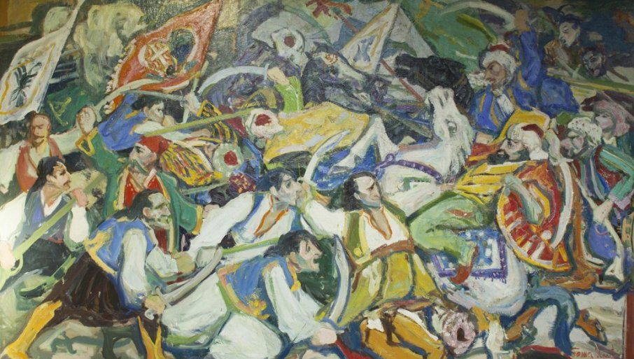 Restaurano monumenatlno platno Bože Ilića, posle više od 70 godina ponovo u javnosti (FOTO)