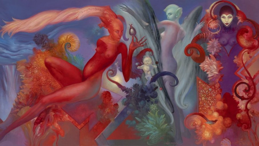 Stručno vođenje kroz izložbu Željka Đurovića