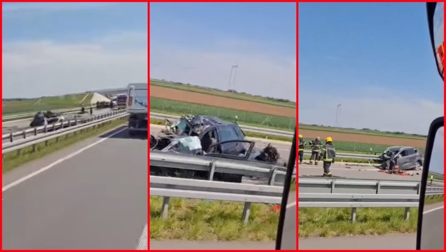 Upozorenje nije pomoglo, jeziv udes kod Rume odneo tri života (Video)