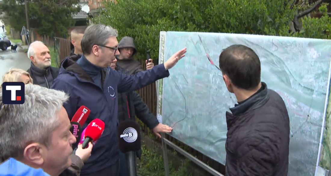 Vučić sutra na terenu