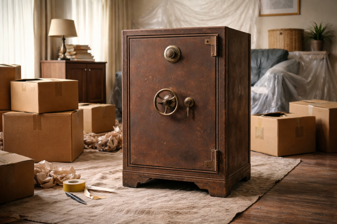 Porodična istorija otkrivena u starom sefu tokom renoviranja