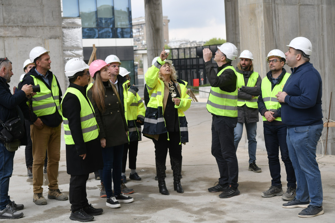 Ministarka na gradilištu važnog čvorišta