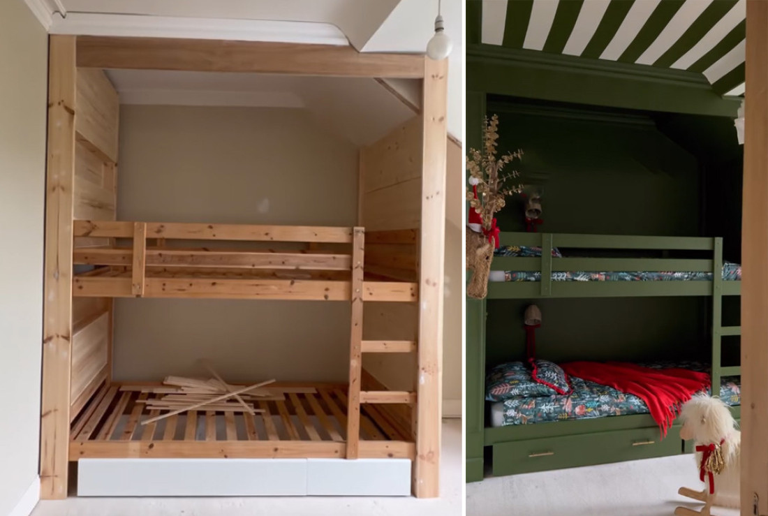 Mama od starih kreveta napravila sobu iz snova