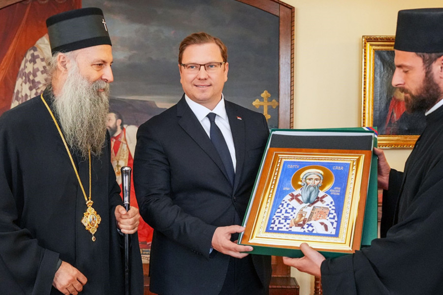 VAŽAN RAZGOVOR U PATRIJARŠIJSKOM DVORU: Utvrđen zajednički pristup Crkve i države prema Srbima u dijaspori