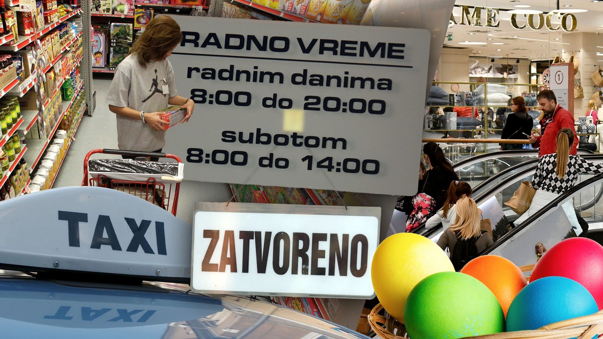 Radno vreme za Uskrs 2026: Detaljan pregled rada tržnih centara, marketa, pijaca…