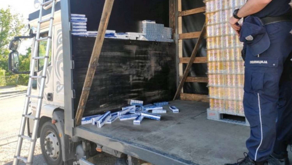Uhapšen A.O. zbog krijumčarenja cigareta u Bačkoj Palanci