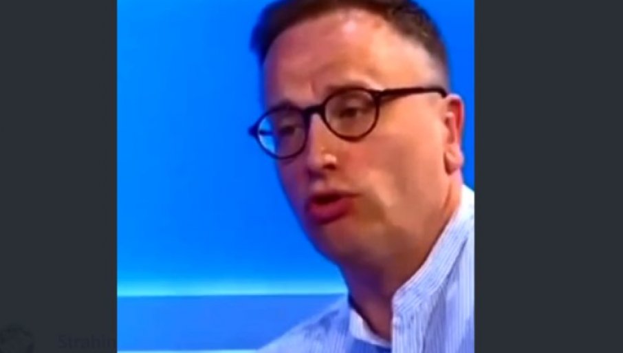 Blokader Ognjen Radonjić o sličicama u Utisku nedelje