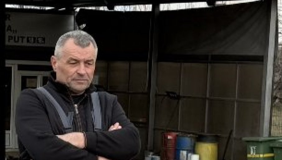 Želimir Crnobrnja sa Ibarske magistrale štrajkuje glađu