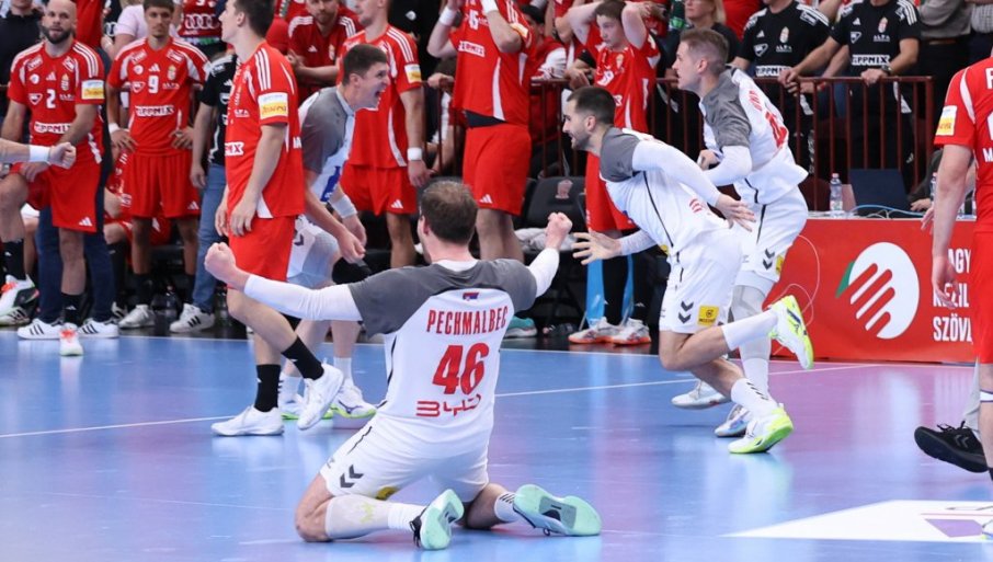 Albanci u šoku! Ovako su rukometaši Srbije slavili plasman na Svetsko prvenstvo! (VIDEO)