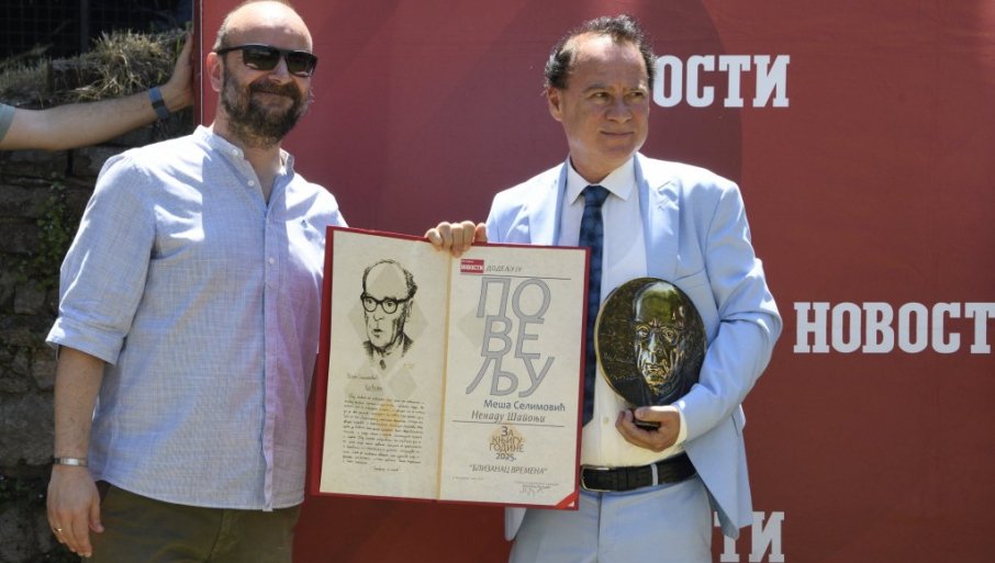 Pesniku Nenadu Šaponji uručena nagrada „Meša Selimović“ za zbirku „Blizanac vremena“ (FOTO)