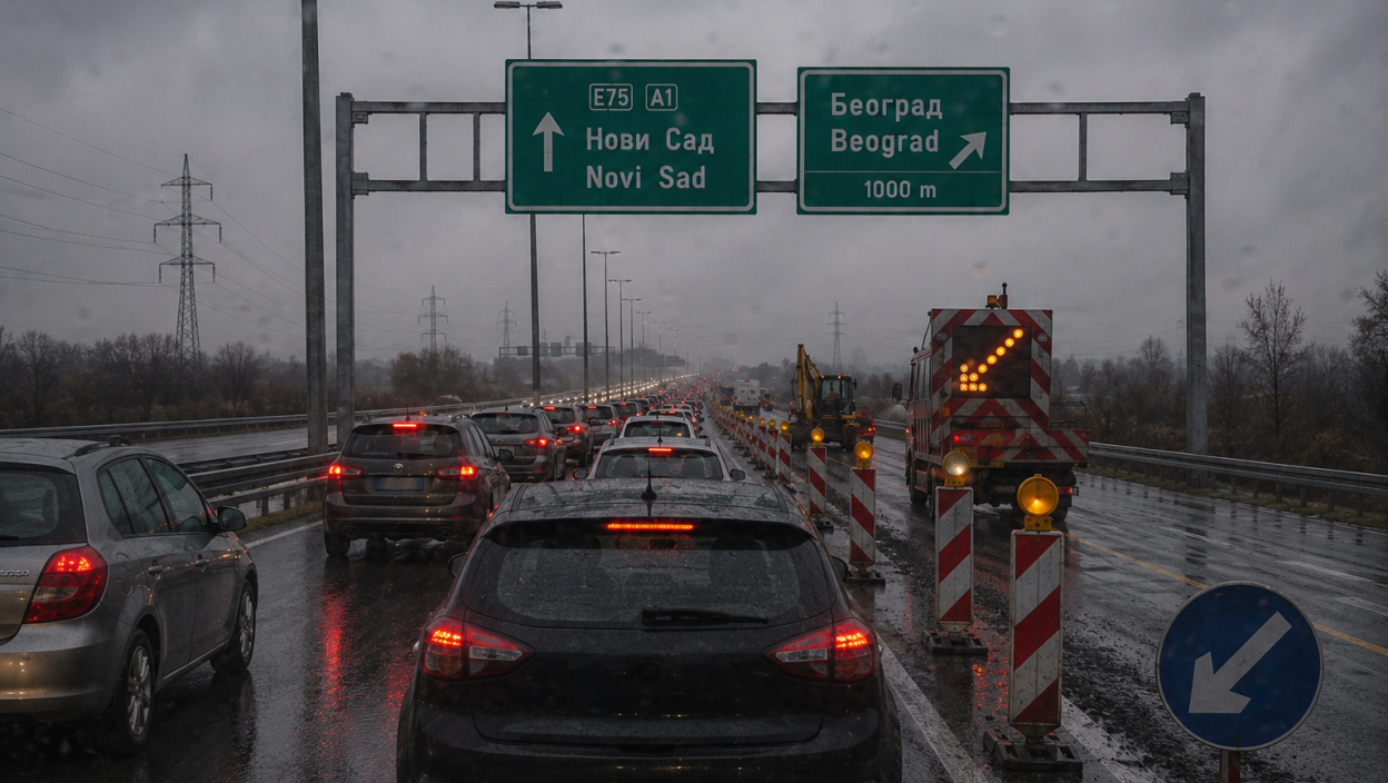 Od sutra veliki radovi na potezu Novi Sad-Beograd, evo gde će biti gužve i kako da ih izbegnete