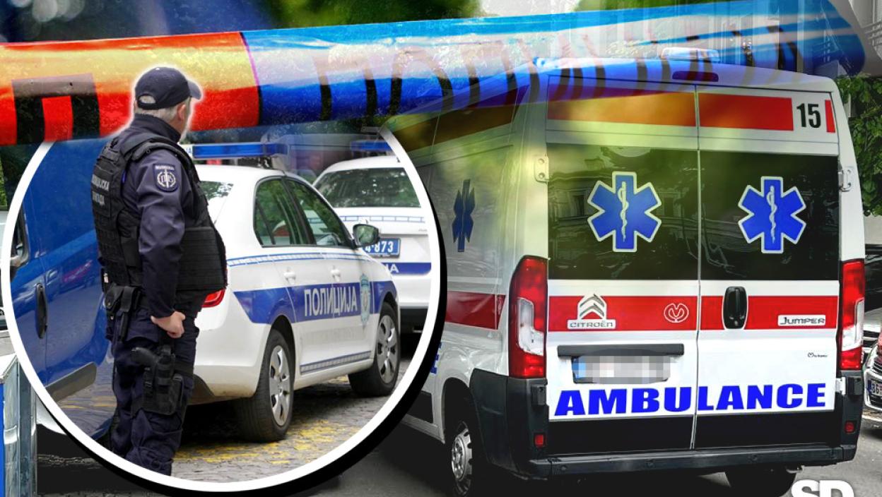 Tri automobila smrskana u sudaru, povređeno šest osoba