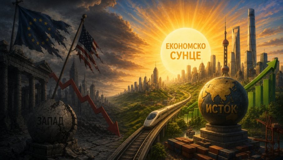 Ekonomsko „sunce“ izlazi na Istoku, Zapad gubi primat