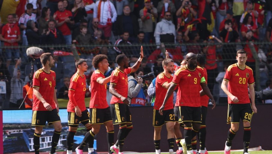 Fudbaleri Belgije deklasirali Tunis u prijateljskom meču pred Svetsko prvenstvo