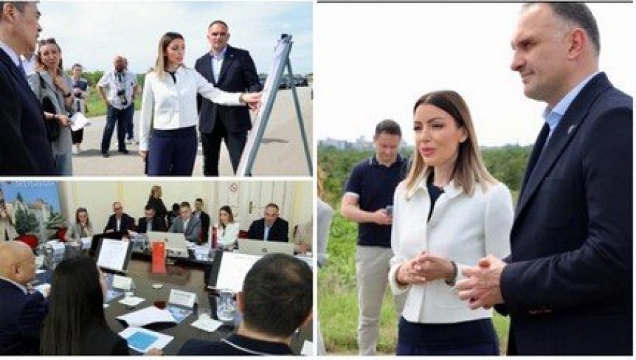 MESAROVIĆEVA U INDUSTRIJSKOJ ZONI ZRENJANINA Predstavnicima kineske kompanije „Guannan Holding Group“ predstavljeni razvojni potencijali grada