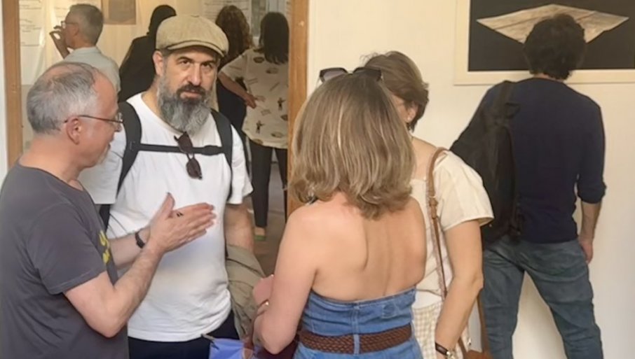 Zapažena izložba troje srpskih umetnika u francuskoj prestonici