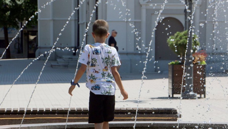 Sunce prži, temperatura ide do 40 stepeni